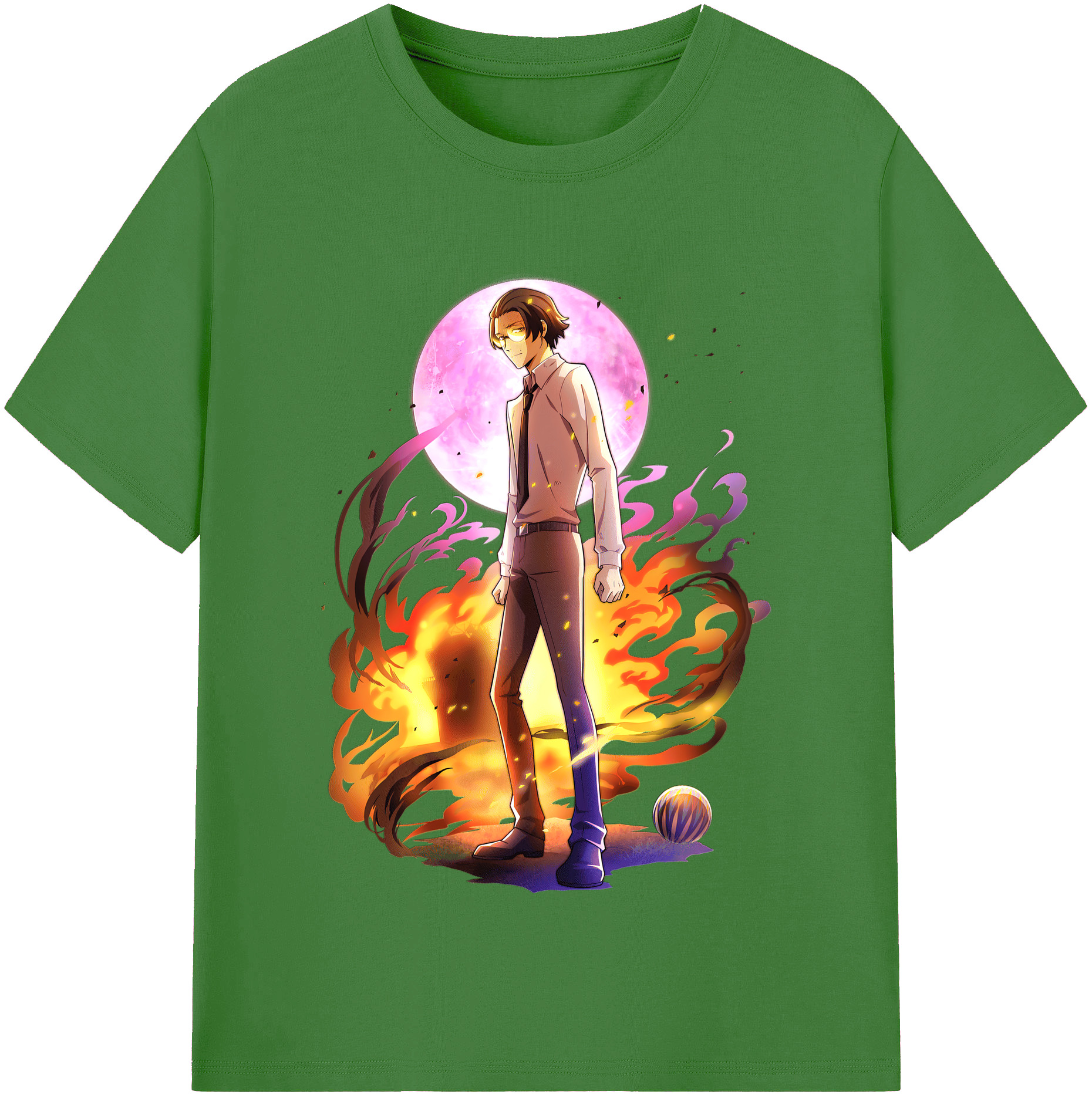 （画像用） 文豪ストレイドッグス Bungo Stray Dogs レディースカジュアルプリントTシャツ（綿100％）